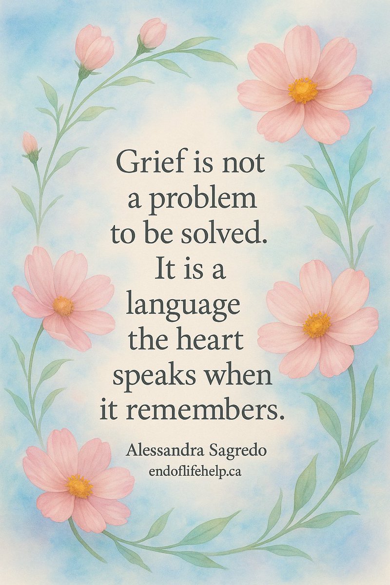 AlessandraSagr3's tweet photo. Grief isn’t about letting go.
It’s about learning how to hold love differently—
how to remember without breaking.

We don’t move on.
We move with.
#thanatology #grief #griefsupport #continuingbonds #deathawareness https://t.co/POWSqiwDmr