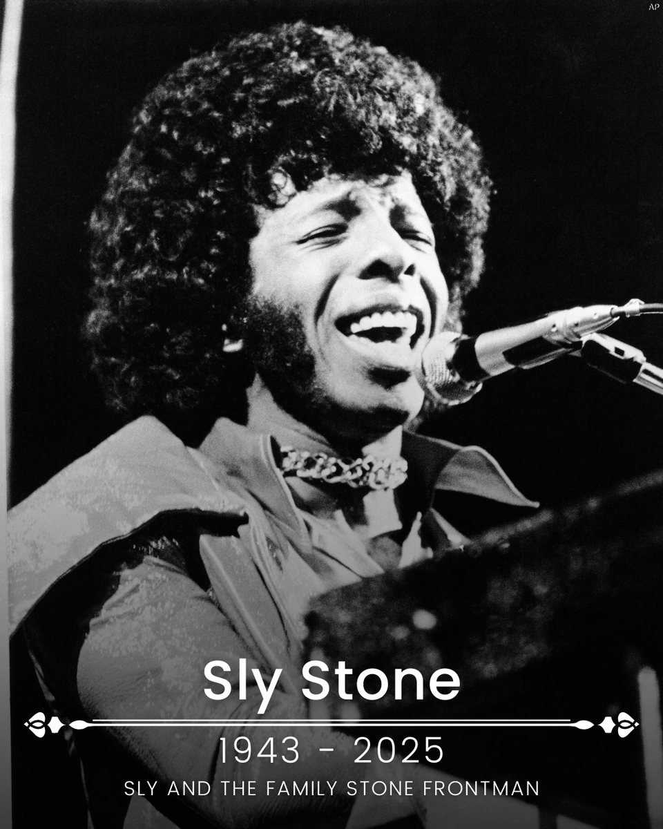 Sly Stone, leader of funk revolutionaries Sly and the Family Stone, dies at 82 ➡ tinyl.co/3O40?utm_sourc…