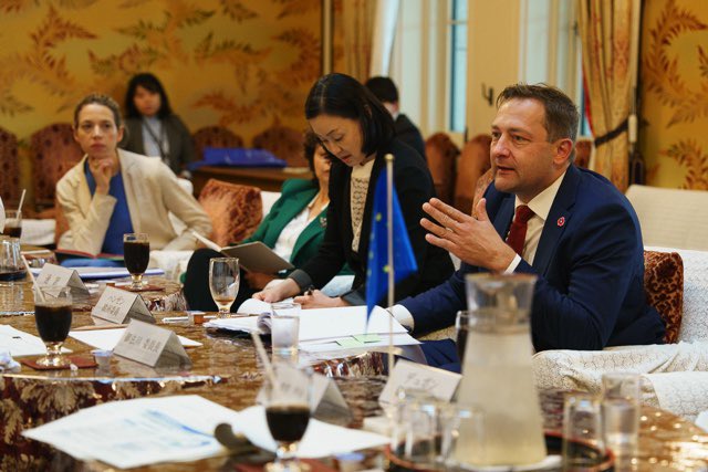 First day in Japan 🇯🇵 with over 100 agri-food businesses from 22 EU countries! 

💪 A strong signal of our commitment to deepening EU-Japan trade ties. 

With €8.3 billion in exports in 2024, Japan is our 5th largest agri-food market — &amp; the EPA continues to open new doors 🇪🇺🤝