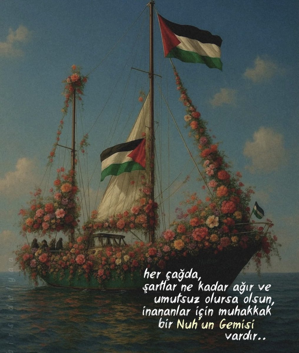 Haydi tarih! Tam da şimdi tekerrür etme vakti!
#MadleenToGaza