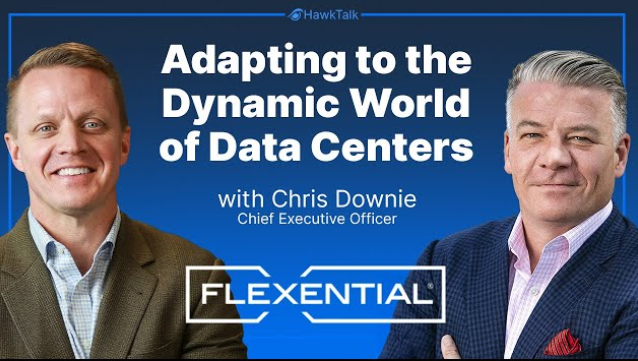 Chris Downie, CEO of Flexential, is interviewed by David Liggitt in this most recent HawkTalk to discuss the growing potential and difficulties in the data center sector.

The conversation explores how Flexential has strategically adjusted to the rapidly expanding technical