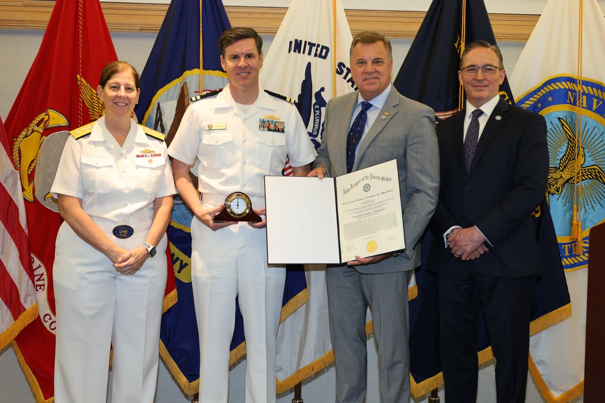 NAVSUP Deputy Commander RADM Jacquelyn McClelland congratulated 2024 Batchelder Award winners during an award ceremony in Jacksonville on Friday. Bravo Zulu to the winners!