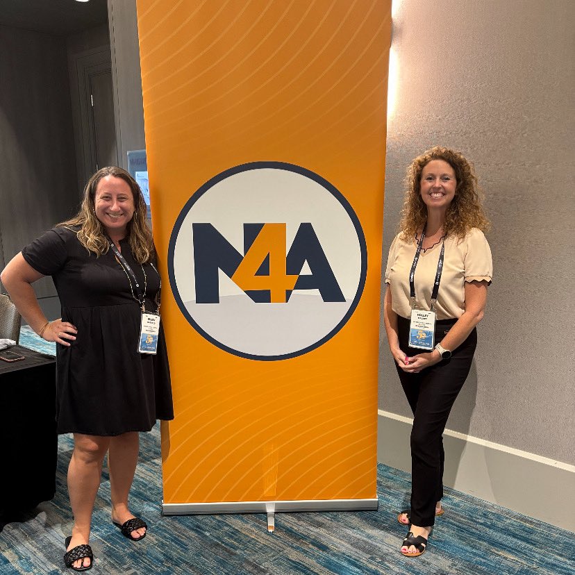 Two of our Academic Success Coaches representing UCF at N4A this week! Learning more about the academic and holistic development of student-athletes! #N4A2025