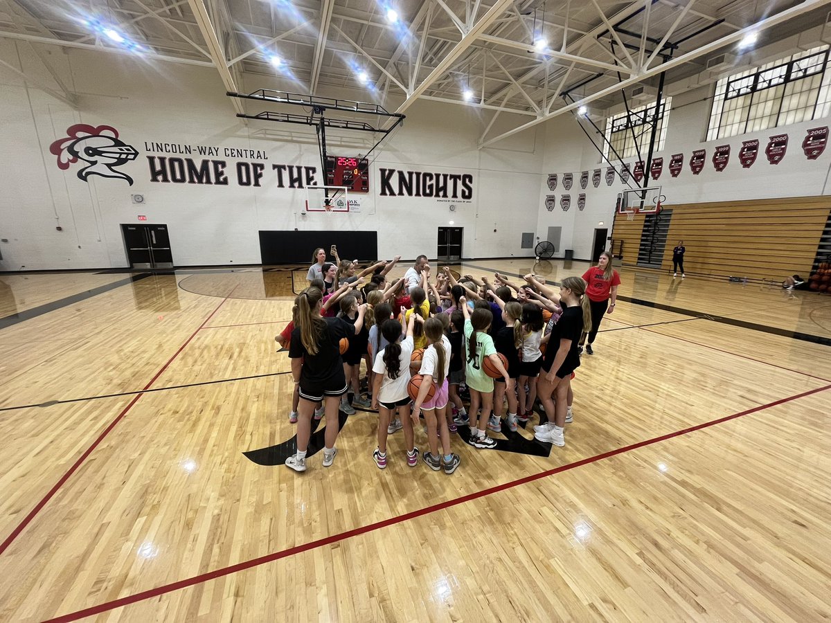 LWC Girls Basketball (@lwcgbasketball) on Twitter photo Over 1️⃣5️⃣0️⃣ Knights basketballers in our gym today as we tipped-off our Youth-Jr.High-Fresh/HS camps! 🏀
It’s going to be a great 2 weeks of summer camp b-ball 💪🙌
GO KNIGHTS! 🛡️⚔️
<a href="/LWCKnights/">LWC Athletics</a> <a href="/LWCentralKnight/">Lincoln-Way Central</a> Over 1️⃣5️⃣0️⃣ Knights basketballers in our gym today as we tipped-off our Youth-Jr.High-Fresh/HS camps! 🏀
It’s going to be a great 2 weeks of summer camp b-ball 💪🙌
GO KNIGHTS! 🛡️⚔️
<a href="/LWCKnights/">LWC Athletics</a> <a href="/LWCentralKnight/">Lincoln-Way Central</a>