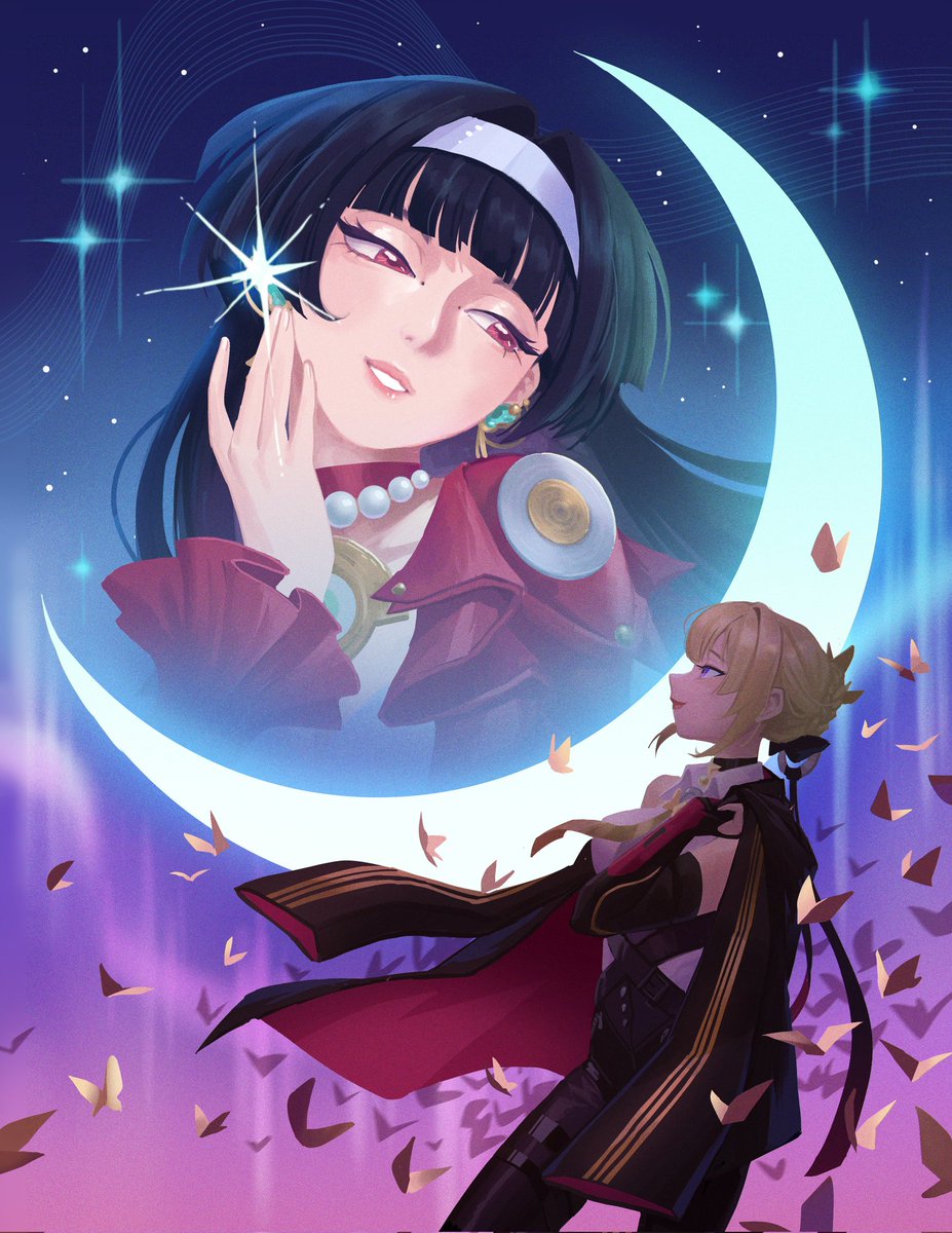 Astra and Evelyn from zzz 🥹