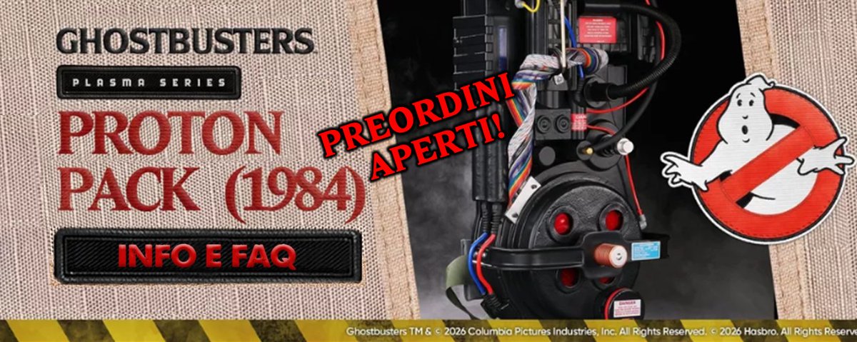 Associazione Culturale Ghostbusters Italia tweet media