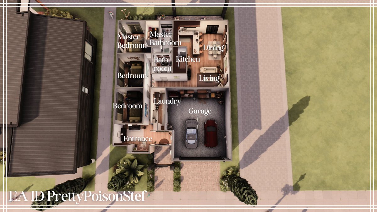 🏡Modern Mid Century
💚EA ID: PrettyPoisonStef
💚Speed Build: youtu.be/2mjBagxZFGM
📍Willow Creek - The Blue Velvet
📐30 x 20
🛋️3 Bed | 2 Bath
💰97 860
✨Play Tested | No cc
#showusyourbuilds #sims4
