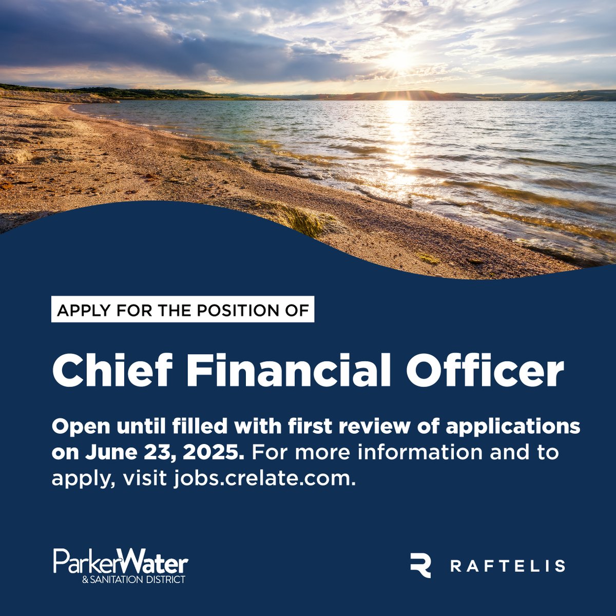 Parker Water &amp; Sanitation District, CO, is looking for its next Chief Financial Officer. This individual will play an instrumental role in shaping the sustainability of the District while advancing its mission to deliver exceptional services.
hubs.la/Q03rkWVR0