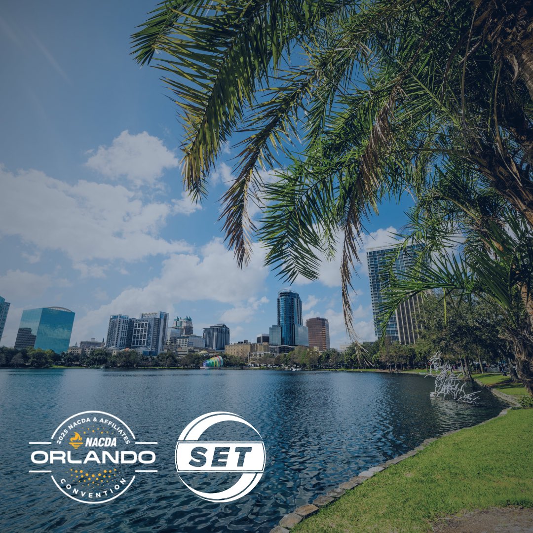 Our SET team is on the ground <a href="/NACDA/">NACDA</a> this week! We’re so excited to connect with our amazing partners, meet new faces, and celebrate another great year in college athletics. ⁠
⁠
#NACDA2025 #collegeathletics #orlando #NACDA #collegesports