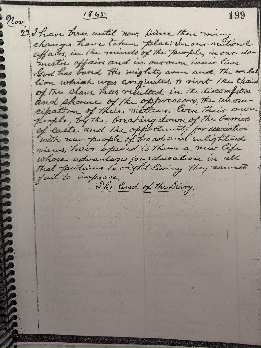 Heatherbug1's tweet photo. @siegfriedmuell I'm so thankful to have a copy of my great-great grandfather's Civil War diary. It's 199 pages! A treasure. https://t.co/soZ7UALdEf