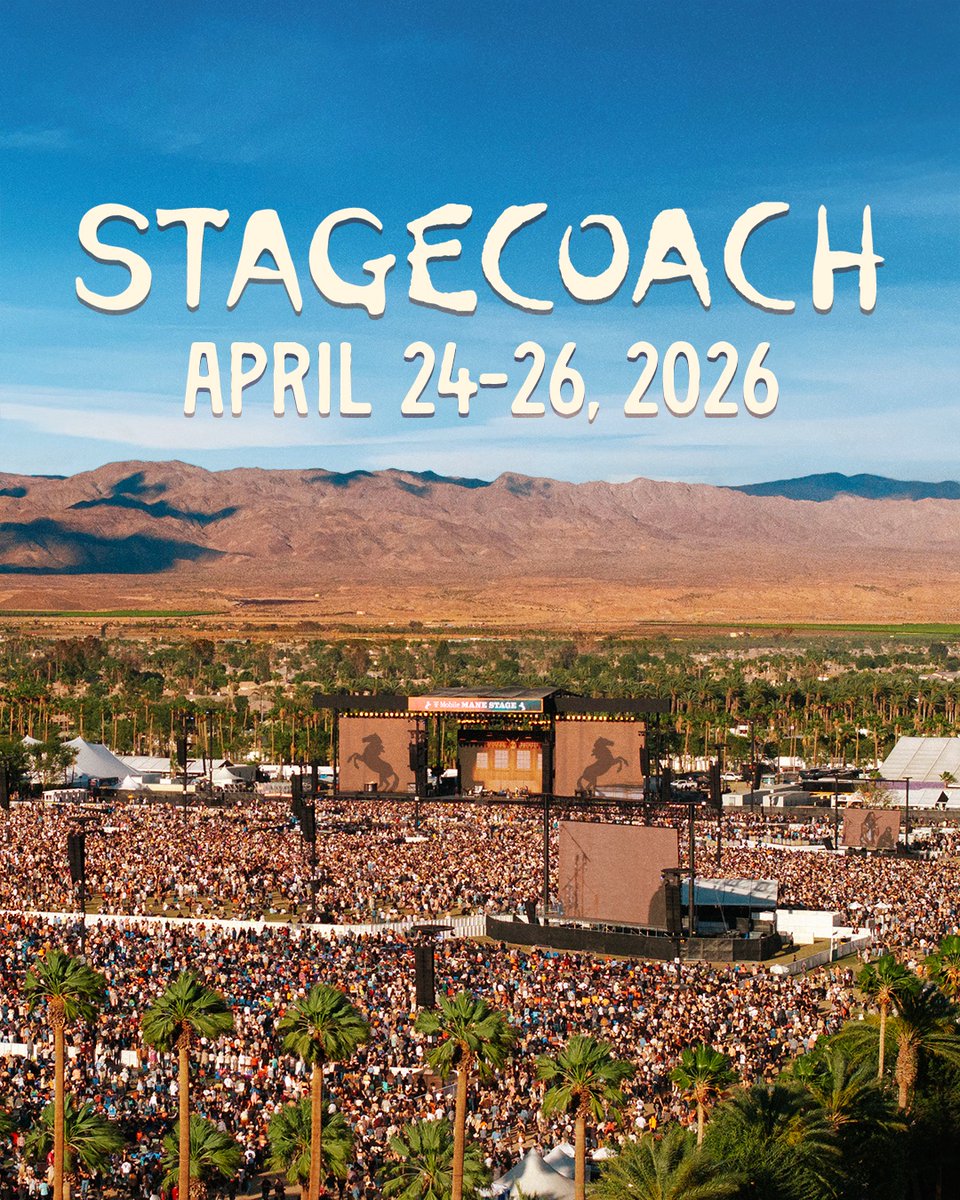 Y’all ready? 🤠 Stagecoach 2026 Advance Sale begins Friday, June 13 at 11am PT. Experience the best in the west April 24 -26 and snag the lowest price on passes during the Advance Sale. Plus, use the payment plan to secure yours for just $99 down.