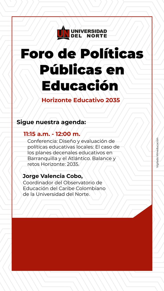📢 ¡El Foro de Políticas Públicas está cada vez más cerca!
Ya puedes consultar la agenda detallada con todos los espacios de discusión y temáticas clave que abordaremos.
Regístrate aquí 🔗n9.cl/2j9ce