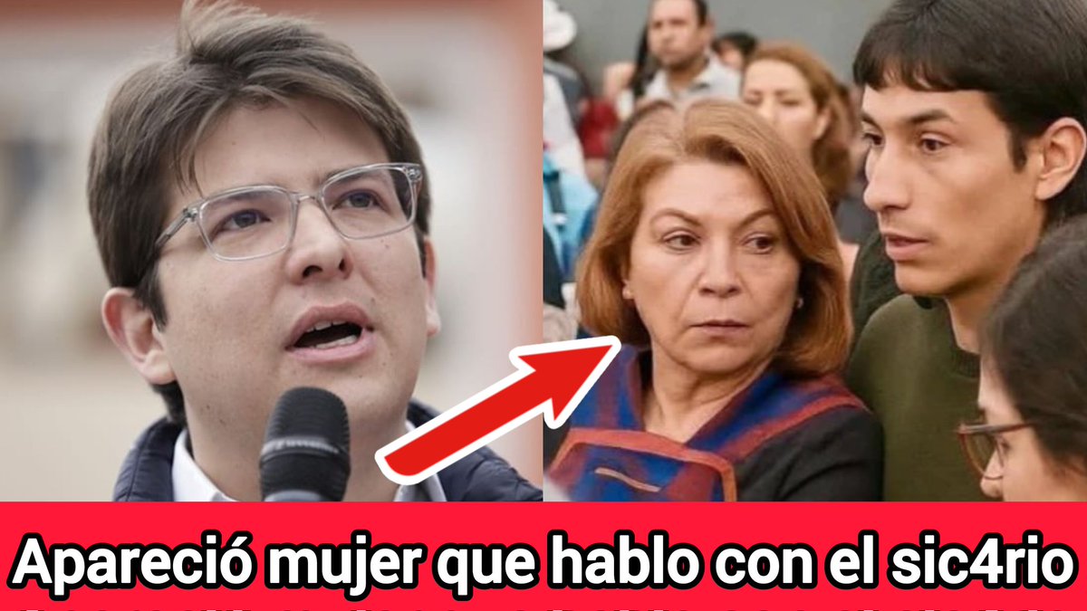 ReportajePlus's tweet image. 🔴 Mujer que habló con sic4ario de Miguel Uribe apareció y declaró se inocente ➡️➡️ youtu.be/N2Kwo1klulU?si…