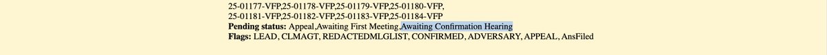 monotanus's tweet image. Pacer Finding Conundrum

Make it make sense!  Just stumbled upon this today on June 9, 2025 in the Case Summary Section of Pacer.  No idea when these modifications were made.  Lots of discrepancies noted below.
Discrepancies:
1. Confirmation Status Contradiction
Shows: "Awaiting…