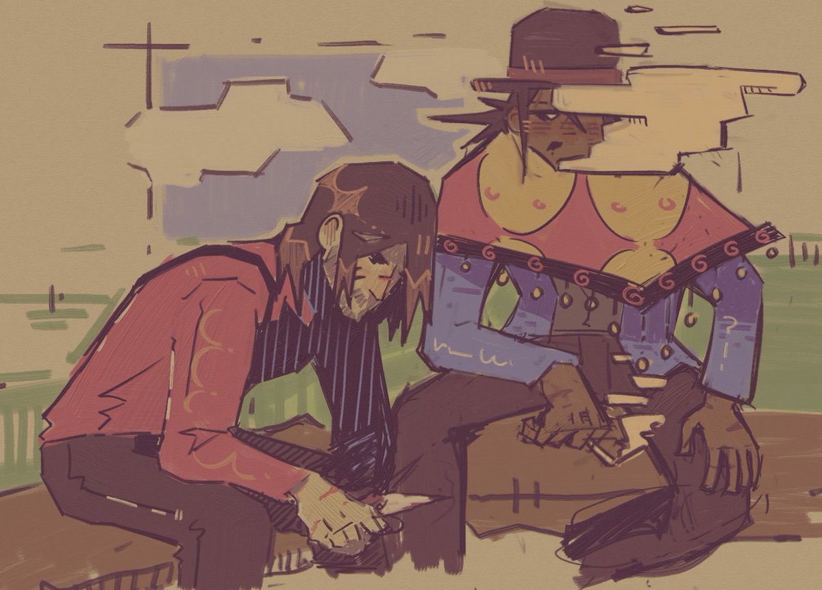 CaughtInRed's tweet image. Hi! I'm Red!
23 | He/They | I paint cowboys!
Shop: caughtinred.etsy.com
Tumblr: caughtinred.tumblr.com
Instagram: instagram.com/caughtinredart/