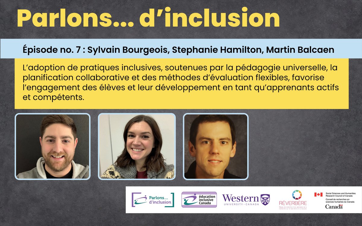 InclusiveEdCan's tweet image. Regardez notre vidéo « Parlons… d’inclusion » de cette semaine.
📺 youtube.com/watch?v=vyWcSA…