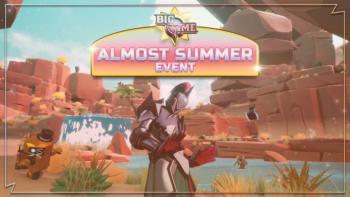 😎 🌞 Get ready, because a brand new 'It's Almost Summer' Event is here! It's short, intense, and packed with hot rewards. 🌞 😎 

Read more:
medium.com/@playbigtime/i…

🗓️ The leaderboard opens today and closes on June 23rd, 18:00 UTC.