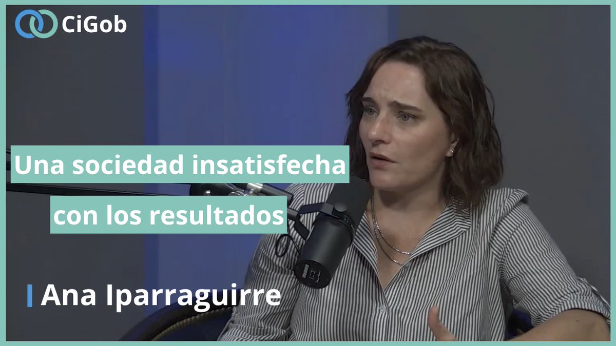 🎥 Nuevo video: Una sociedad insatisfecha con los resultados democráticos

<a href="/luisbabino/">luis babino</a> en dialogo con <a href="/anaiparraguirre/">Ana Iparraguirre</a> sobre el auge de liderazgos anti-establishment, la crisis institucional y la pérdida de confianza ciudadana.

▶️youtu.be/b1EryCWuWag?si…