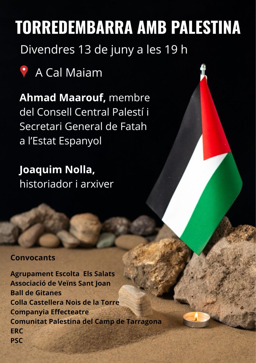 TDBambPalestina's tweet photo. Us esperem aquest divendres https://t.co/vLslnqlsuA