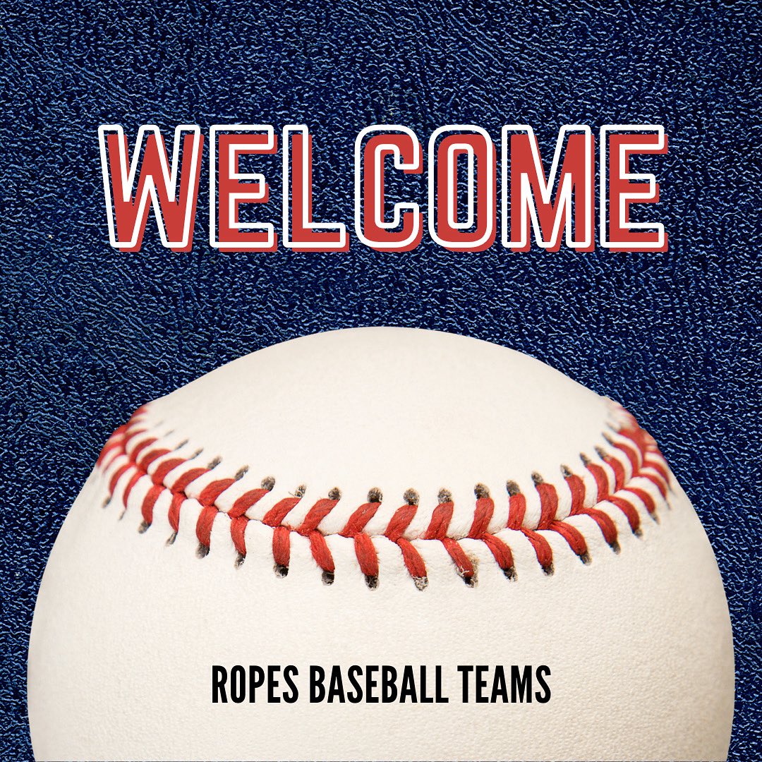Welcome to the new account for the Ropes Baseball teams! On this account you will find any and all information regarding our Ropes teams⚾️

Please also give us a follow on:
FB - Ropes Baseball Teams 
Instagram - ropesballteams