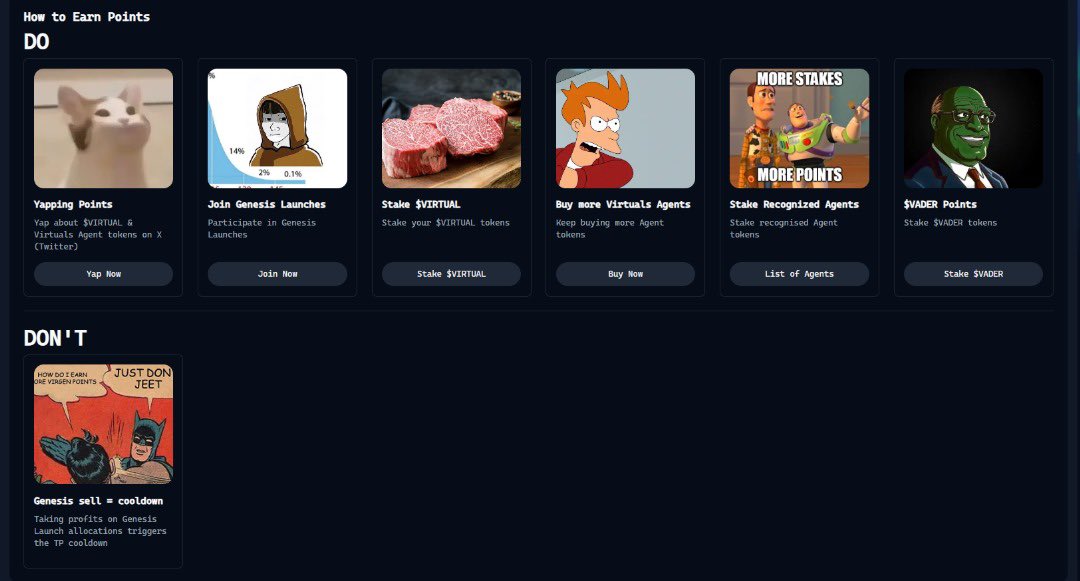 mr_whale010's tweet image. - Profiting from successful launches
- Earning more points by staking tokens

If a launch is unsuccessful, pledged points and committed $Virtual are automatically refunded.

Stay tuned for more Virtual content and updates! #NotTooLateToStart