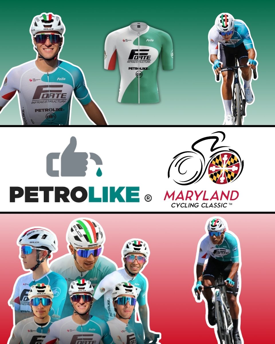 We’re thrilled to welcome Team Petrolike to this year’s Maryland Cycling Classic!
From Mexico to Maryland, your passion and power are undeniable—get ready to light up the roads and inspire fans on the roads of Baltimore. #MCC2025 #TeamPetrolike #MCCMD #mdsportcorp