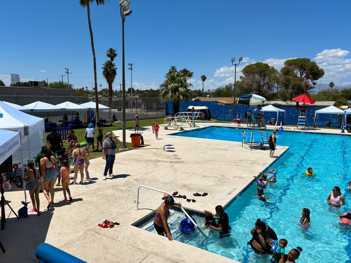 Thank you for everyone who joined us at our Petitti Paradise Pool Party! Didn't make it? Visit cityofnorthlasvegas.com/parksevents for a list of all our upcoming free, family-friendly pool parties all summer long.