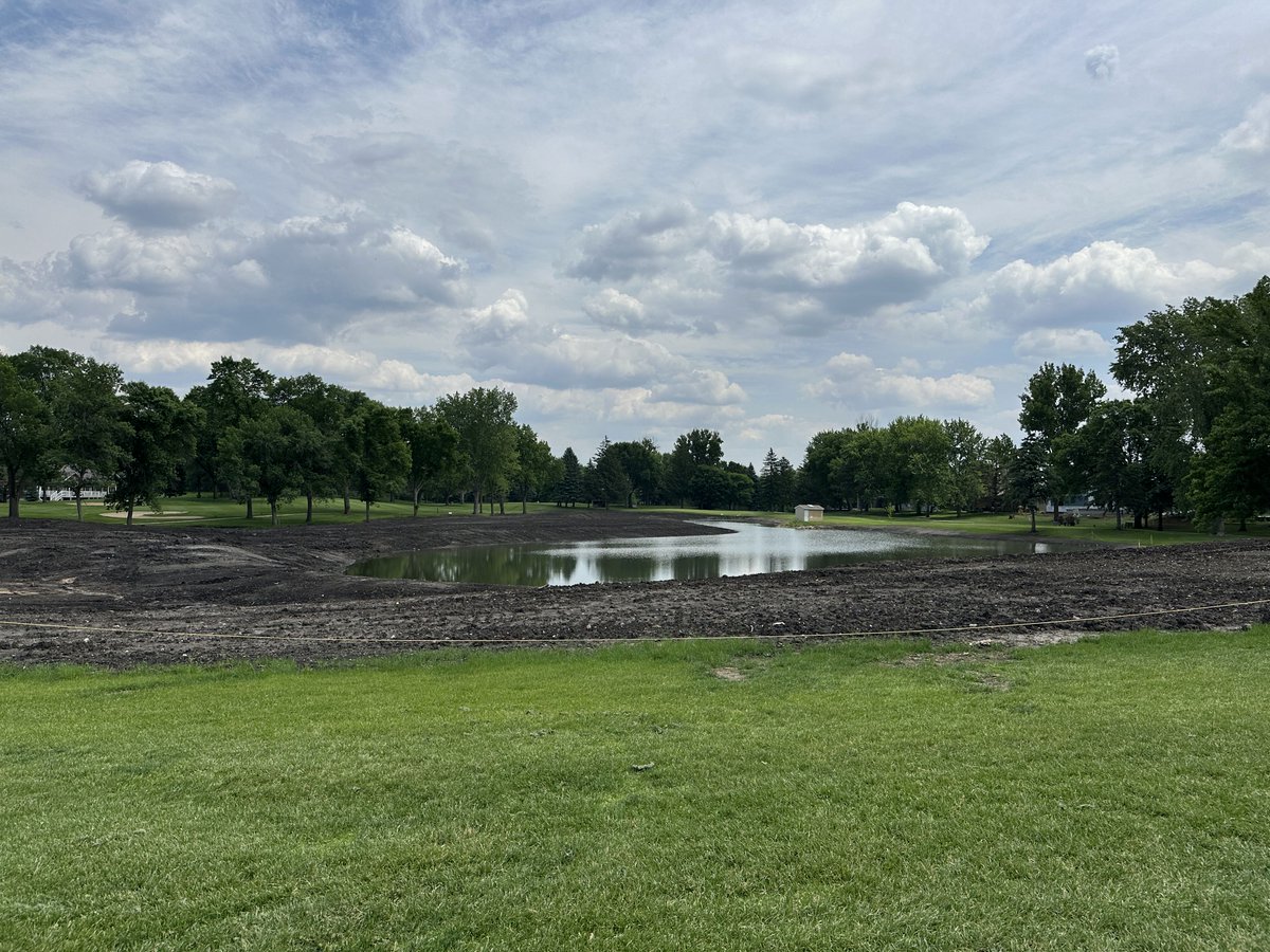 GcsaIowa's tweet image. Iowa GCSA took a tour of courses in northwest Iowa last week, getting the opportunity to check out a renovation/relocation project at Emerald Hills in Milford and the addition of a short course at The Ridge in Sioux Center! Thanks to Mike and Steve for showing me around.