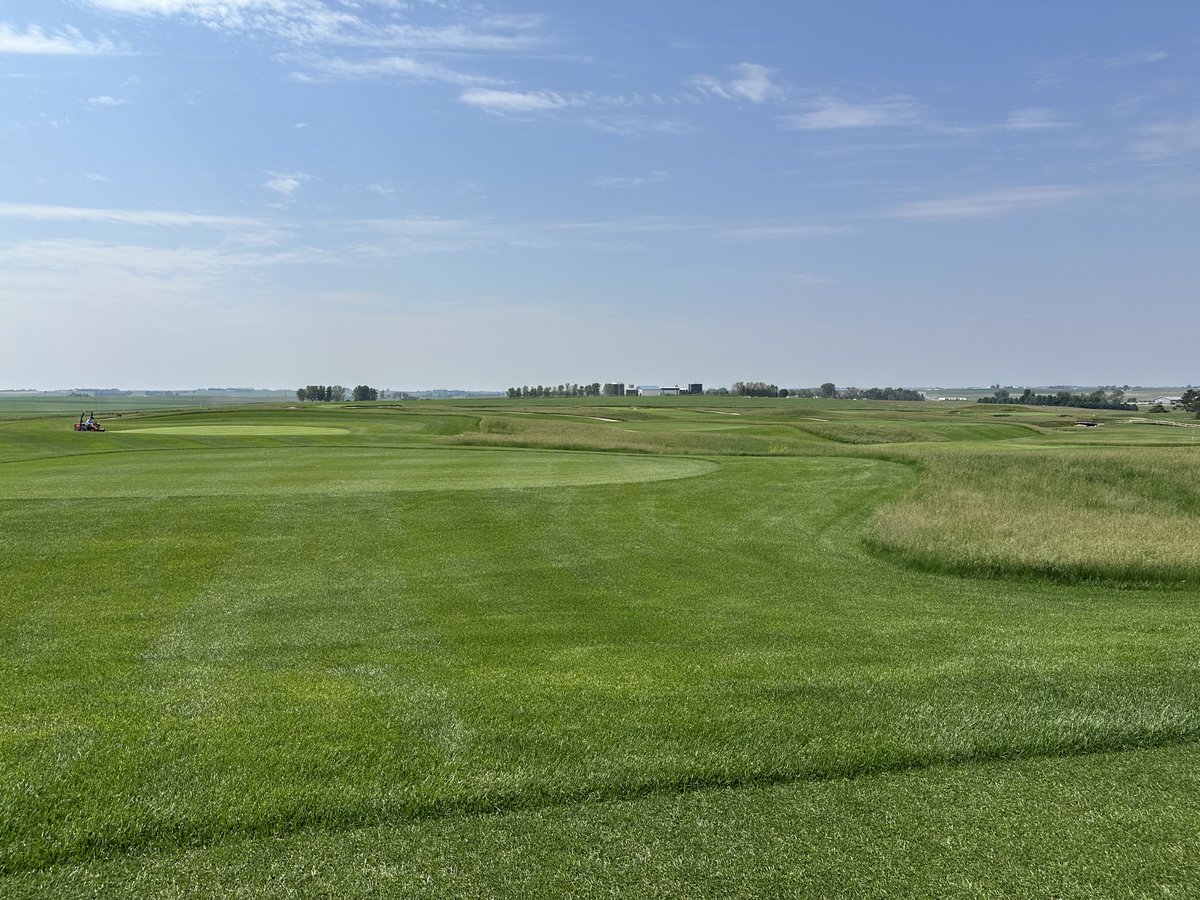 GcsaIowa's tweet image. Iowa GCSA took a tour of courses in northwest Iowa last week, getting the opportunity to check out a renovation/relocation project at Emerald Hills in Milford and the addition of a short course at The Ridge in Sioux Center! Thanks to Mike and Steve for showing me around.