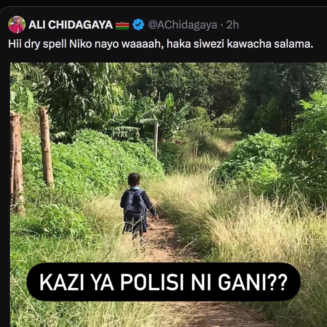 This guy needs proper greetings <a href="/Nyandia_G/">Nyandia Gachago, ACIM</a>  <a href="/MrRightke/">MR RIGHT™🇰🇪</a>  <a href="/AokoOtieno_/">Maverick Aoko</a>  please help