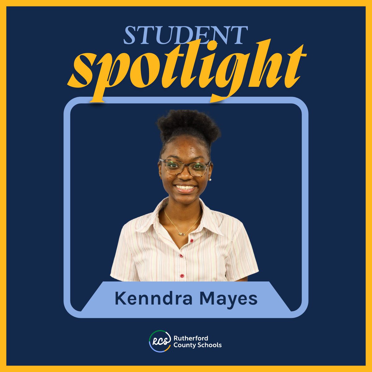 INTERN SPOTLIGHT: 📷 Kenndra Mayes is a rising senior at Riverdale High School enrolled in the Teaching as a Profession pathway.

Kenndra is assigned to the summer learning camp location at Christiana Elementary School.

At Riverdale, Kenndra is vice president of the school’s