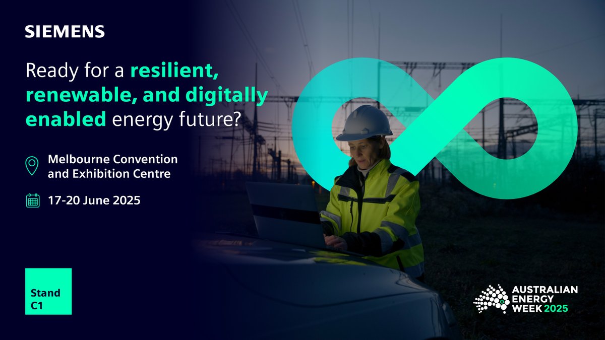 Ready to explore the future of energy with us at Australian Energy Week 2025? We're excited to sponsor and exhibit at this premier industry event. 👉 Let's connect in Melbourne 
#Renewables #EnergyTransition #DigitalSubstations #Grid