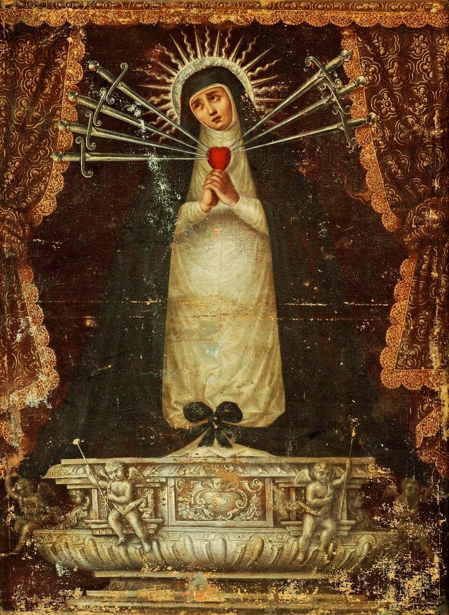 Mater Dolorosa, Italian school, probably 16th Century