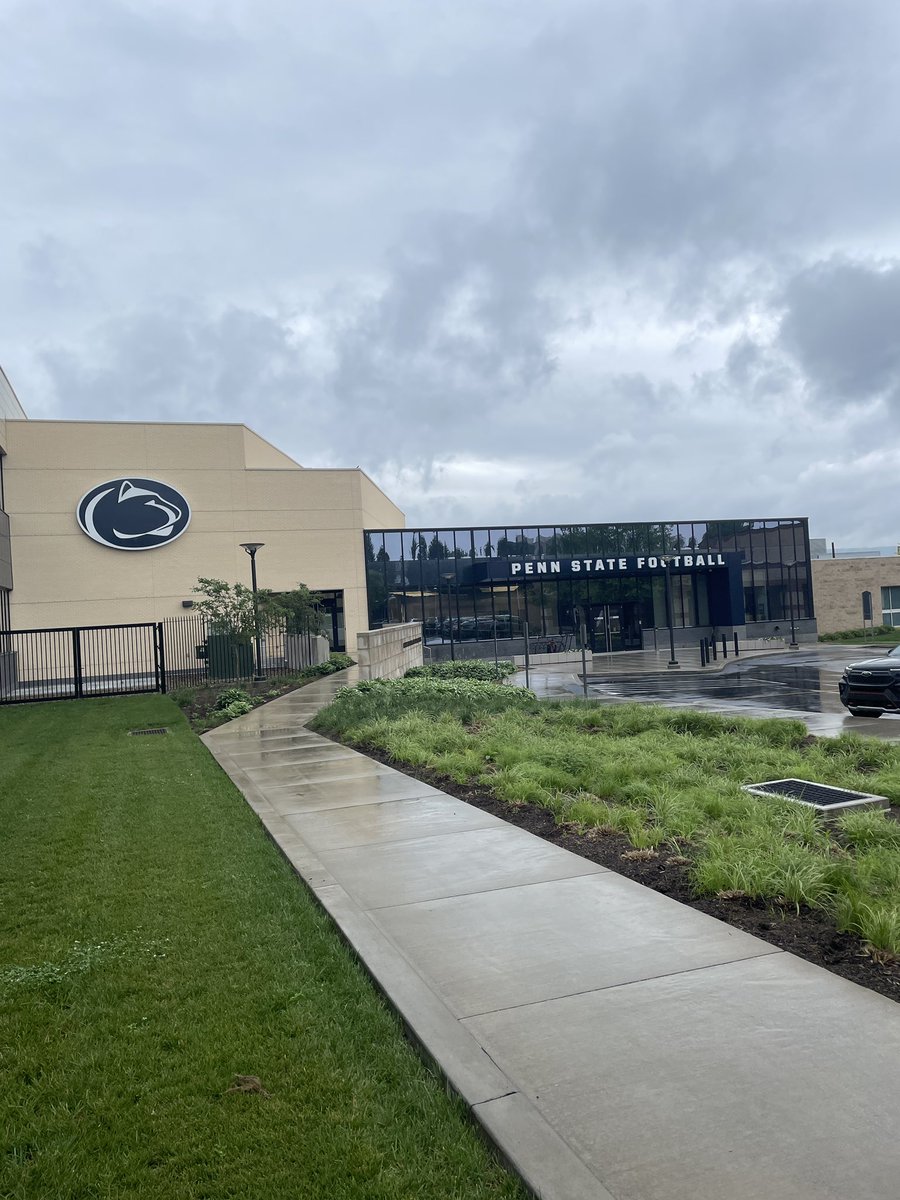 I had a Great Time at the Penn State White Out Football Showcase!! I got to show my skill infront of many coaches. I want to thank <a href="/PennStateFball/">Penn State Football</a> <a href="/coachjfranklin/">James Franklin</a> for giving me the opportunity to display my skills and allowing me to tour the football facility. <a href="/JeffriesCraig/">Craig Jeffries</a>