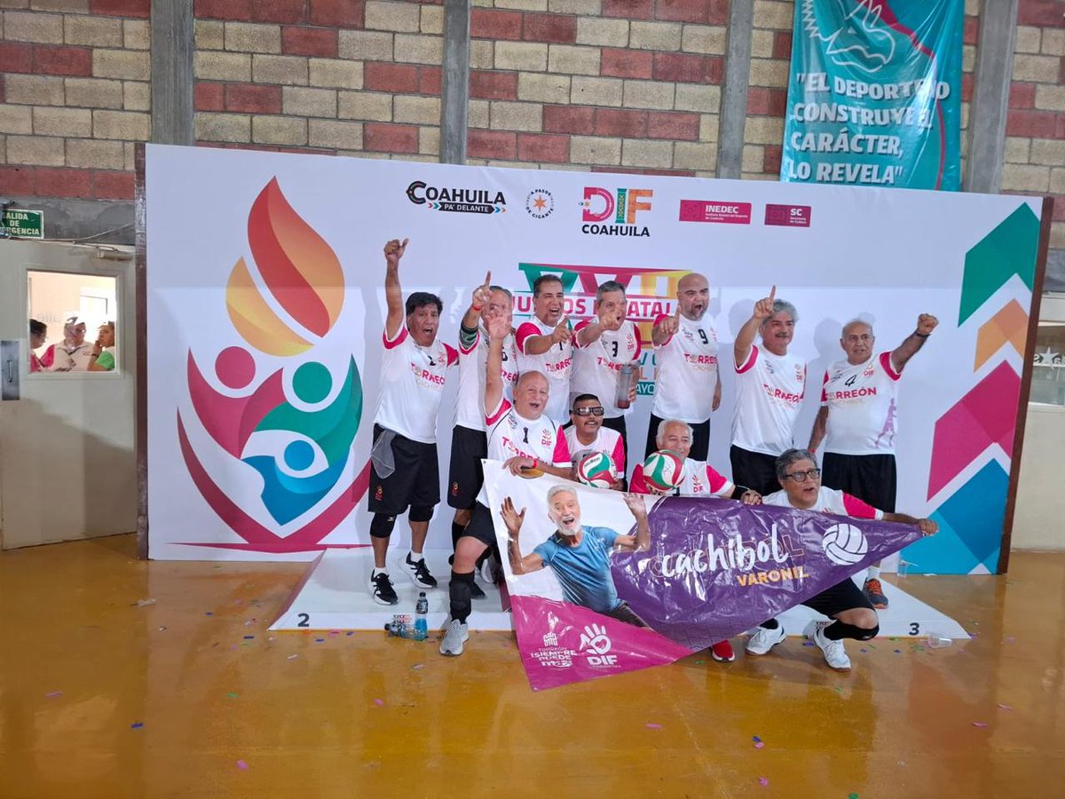 🏅 ¡La delegación DIF Torreón brilló en los XXII Juegos Estatales Deportivos y Culturales de los Adultos Mayores logrando 300 medallas en 51 disciplinas!

¡Felicidades a todos nuestros adultos mayores por su entrega y ejemplo de vida!

DIF #SiempreContigo! 🩷