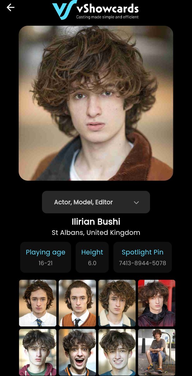 Ilirian Bushi (@ilirianbushiact) on Twitter photo vshowcards.com/profile/Iliria…
Check out my <a href="/vshowcards/">vShowcards.com</a> profile on the link #Actor #TeenActor vshowcards.com/profile/Iliria…
Check out my <a href="/vshowcards/">vShowcards.com</a> profile on the link #Actor #TeenActor