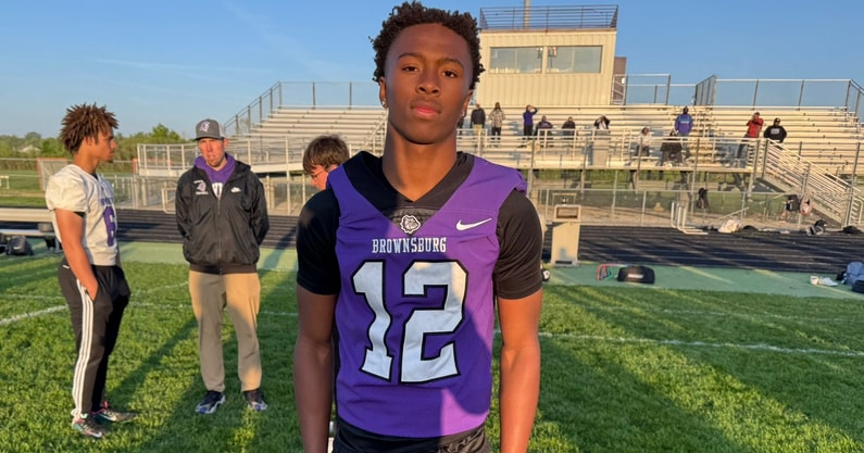 “What really stands out to me about Indiana is the coaching staff... They know what they’re doing and genuinely care about helping players improve."

2027 in-state WR Branden Sharpe impressed by IU camp, coaching staff; earns first B1G offer. #iufb

On3+: on3.com/teams/indiana-…