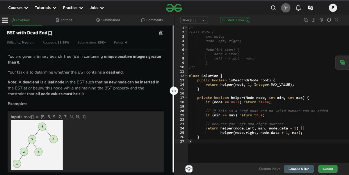 codewithprince2's tweet image. DAY 78 of Solving GFG160 Problem.
@geeksforgeeks
#gfg160
#geekstreak2025