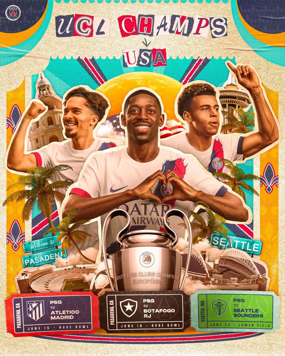 The European champions are coming to the USA 🇺🇸✈️

🔗 goto.fifa.com/nxRf/if2n9nyi