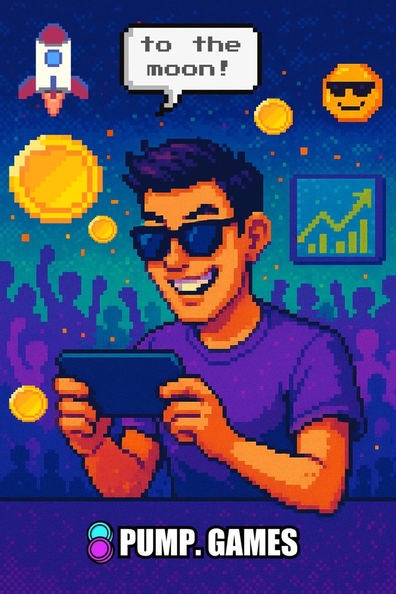So, what is pump.games? 

We supercharge communities with fun, casual games that make it easy to play, share, and grow your token together.

Want to bring your community to life? 
DM us on Telegram — let’s build something fun. 🎮🚀 
bit.ly/pumpgamesTG

Follow us