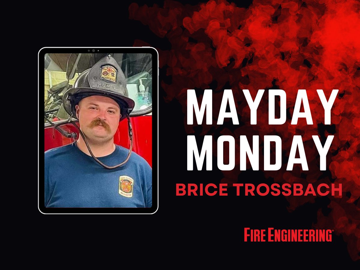 fireengineering's tweet image. 🚨 On June 27, 2023, FF Brice Trossbach was killed after falling into a basement during a collapse at a house fire in St. Mary’s Co., MD: ow.ly/5ZJm50W6sG4

🔥 Real fires are chaotic. Train like it.

Honor Brice. Make your RIT training tough. Make it count. #MaydayMonday