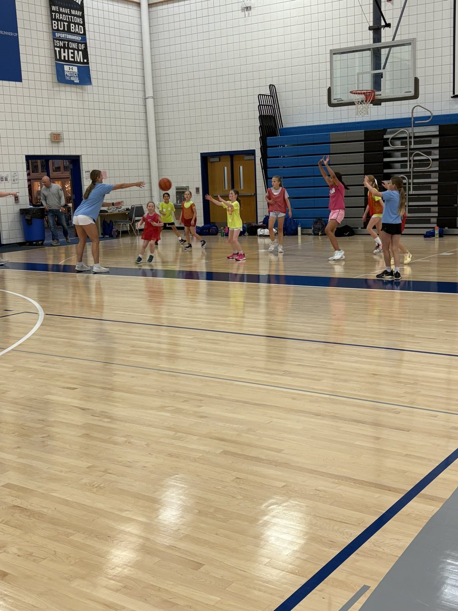Day 1 of Youth Camp: 3rd-5th graders 🏀🤩