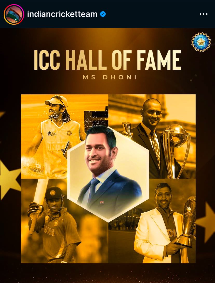 Congratulations <a href="/msdhoni/">Mahendra Singh Dhoni</a> 

Only God of cricket left!