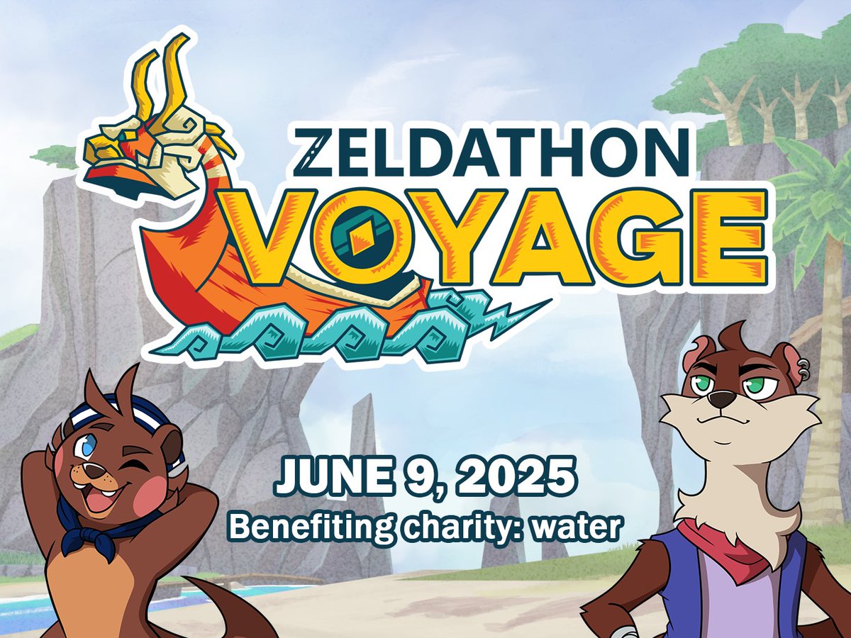 We are 🔴LIVE🔴 with Zeldathon Voyage!  

Join us as we play the Legend of Zelda and fundraise for <a href="/charitywater/">charity: water</a>!   

📺Watch: twitch.tv/zeldathon
💰Donate: donate.zeldathon.com
🗓️Schedule: zeldathon.com/schedule  
❤️Prizes: zeldathon.com/prizes