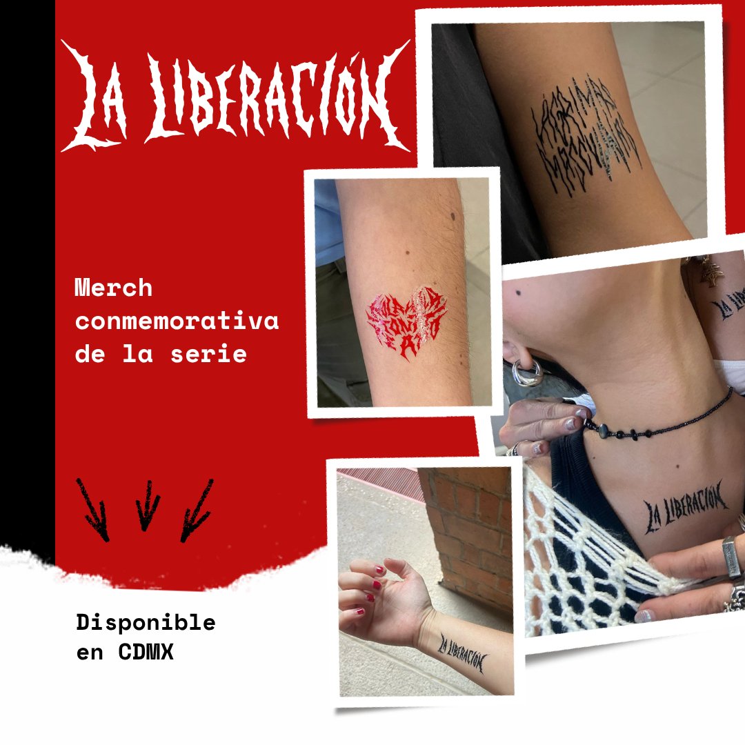 AMAMAL (@amamal_) on Twitter photo Ahora pueden encontrar merch de la serie 𝑳𝒂 𝑳𝒊𝒃𝒆𝒓𝒂𝒄𝒊ó𝒏, creada por <a href="/marquezabella/">Alejandra Márquez Abella</a>, en:
⚔ <a href="/u_topicas/">U-Tópicas</a>
⚔ <a href="/CasaTomadaMX/">Casa Tomada ❌</a>
⚔ La Fiera Librería
Ve por tus tatuajes y compártenos el resultado. ❤️🔥
#AMAMAL Ahora pueden encontrar merch de la serie 𝑳𝒂 𝑳𝒊𝒃𝒆𝒓𝒂𝒄𝒊ó𝒏, creada por <a href="/marquezabella/">Alejandra Márquez Abella</a>, en:
⚔ <a href="/u_topicas/">U-Tópicas</a>
⚔ <a href="/CasaTomadaMX/">Casa Tomada ❌</a>
⚔ La Fiera Librería
Ve por tus tatuajes y compártenos el resultado. ❤️🔥
#AMAMAL