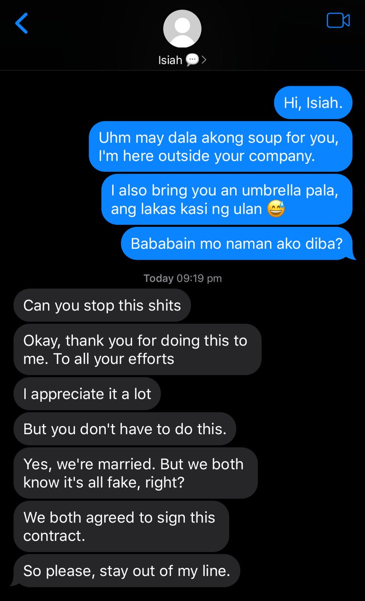 guys ignore timestamps basta around 9pm siya nag message kay aya, ayoko na baguhin 🥲