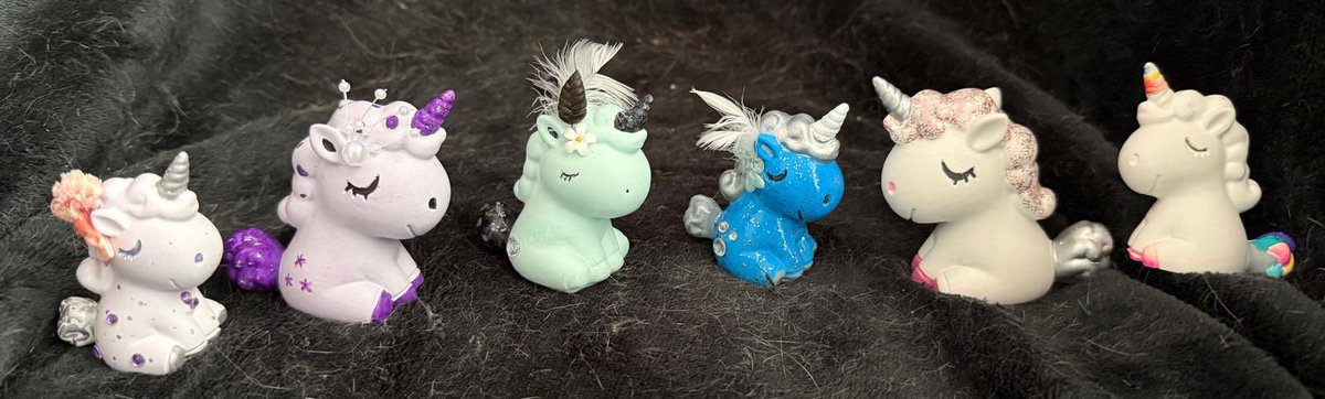 My Mom created some clay unicorns and designed them - love them 🦄💨✨ $UFD

I think i ask her to design them like my NFTs, lets see how they turn out😂