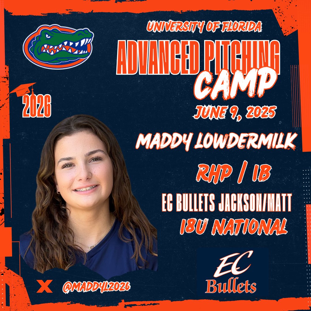 Maddy Lowdermilk (@maddyl2026) on Twitter photo Can’t wait to spend an extra day in Gainesville!! 🔥🐊Excited to learn and advance my skills 🙌 <a href="/ECB_Jackson/">EC Bullets Jackson</a> <a href="/RBPD5015/">Matt Bodenheimer</a> <a href="/GatorsSB/">Gators Softball</a> <a href="/Coach_AT/">Aric Thomas</a> <a href="/svanbrak/">Stephanie VanBrakle Prothro 🥋</a> Can’t wait to spend an extra day in Gainesville!! 🔥🐊Excited to learn and advance my skills 🙌 <a href="/ECB_Jackson/">EC Bullets Jackson</a> <a href="/RBPD5015/">Matt Bodenheimer</a> <a href="/GatorsSB/">Gators Softball</a> <a href="/Coach_AT/">Aric Thomas</a> <a href="/svanbrak/">Stephanie VanBrakle Prothro 🥋</a>