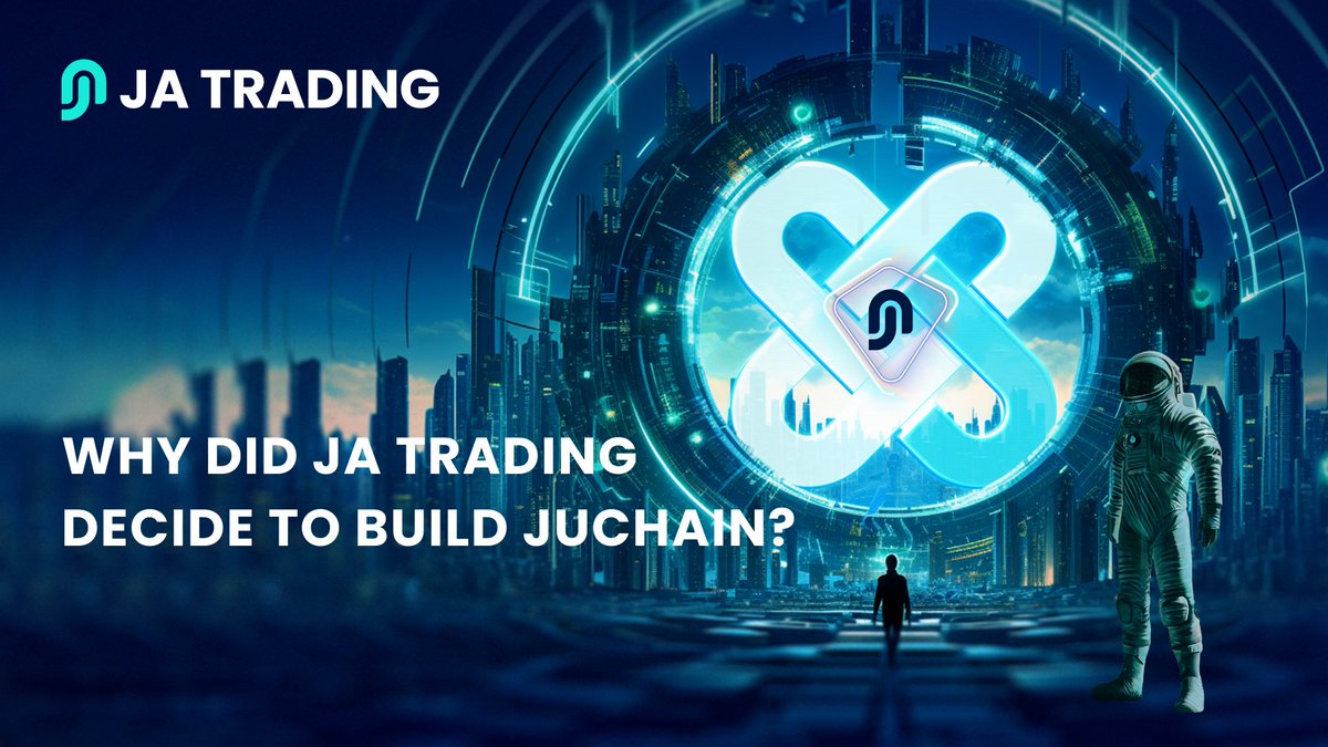 0xJaTrading's tweet photo. ❓Why Did JA TRADING Decide to Build JUCHAIN (@juchain101)?

In its journey of growth, #JATRADING has always pursued the goal of creating sustainable, transparent, and breakthrough value for both the community and investors. https://t.co/rRXpAbmrBz