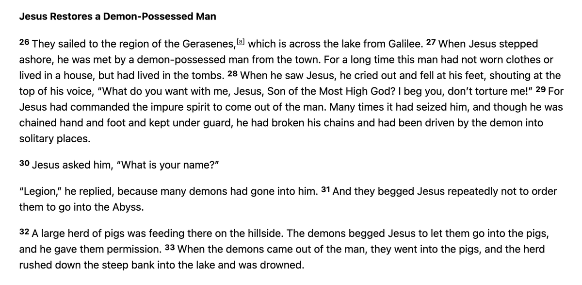 if you read pre-enlightenment texts from any culture you’ll find huge parts of the population engaged in deals with demons to achieve material ends

you'll run into people every day that have made these same deals, especially in high stress industries. you can defeat them easily